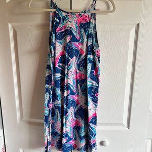 Lilly Pulitzer Tassle-Tie Starfish Dress